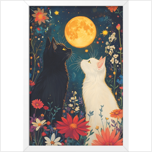 Encontro à Luz da Lua 🌌🐾