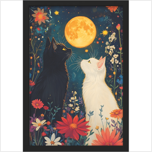 Encontro à Luz da Lua 🌌🐾